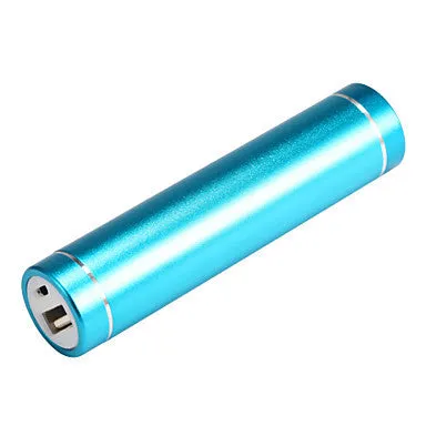 Universal Power Bank External Battery Q7-2600 iphone iPad/Samsung/Smartphones mobile devices (Assorted Colors,2600 mAh)