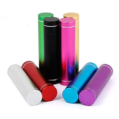 Universal Power Bank External Battery Q7-2600 iphone iPad/Samsung/Smartphones mobile devices (Assorted Colors,2600 mAh)