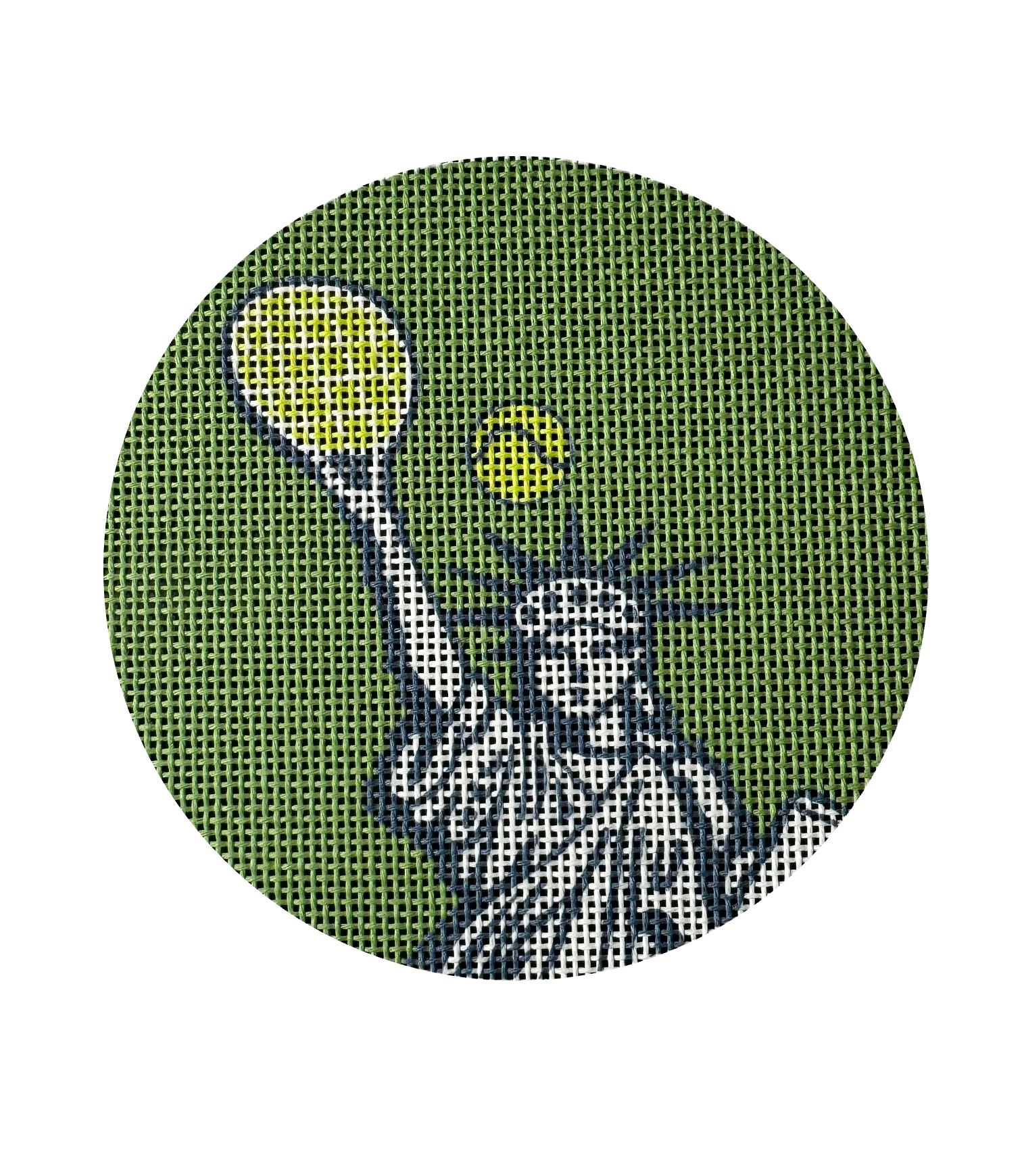 U.S. Open Tennis Needlepoint Ornament