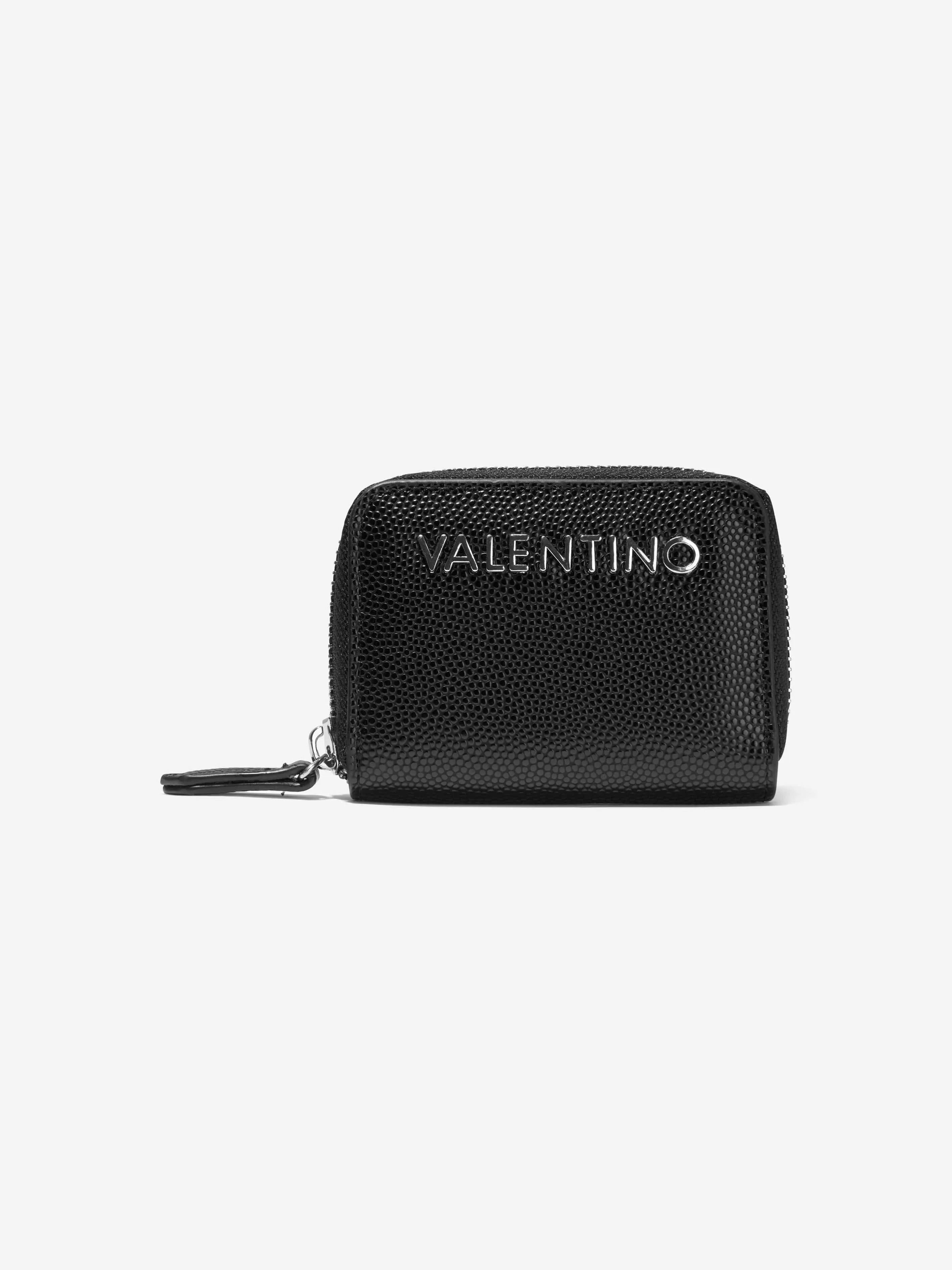 Valentino Girls Divina Coin Purse in Black (W: 1.8cm)