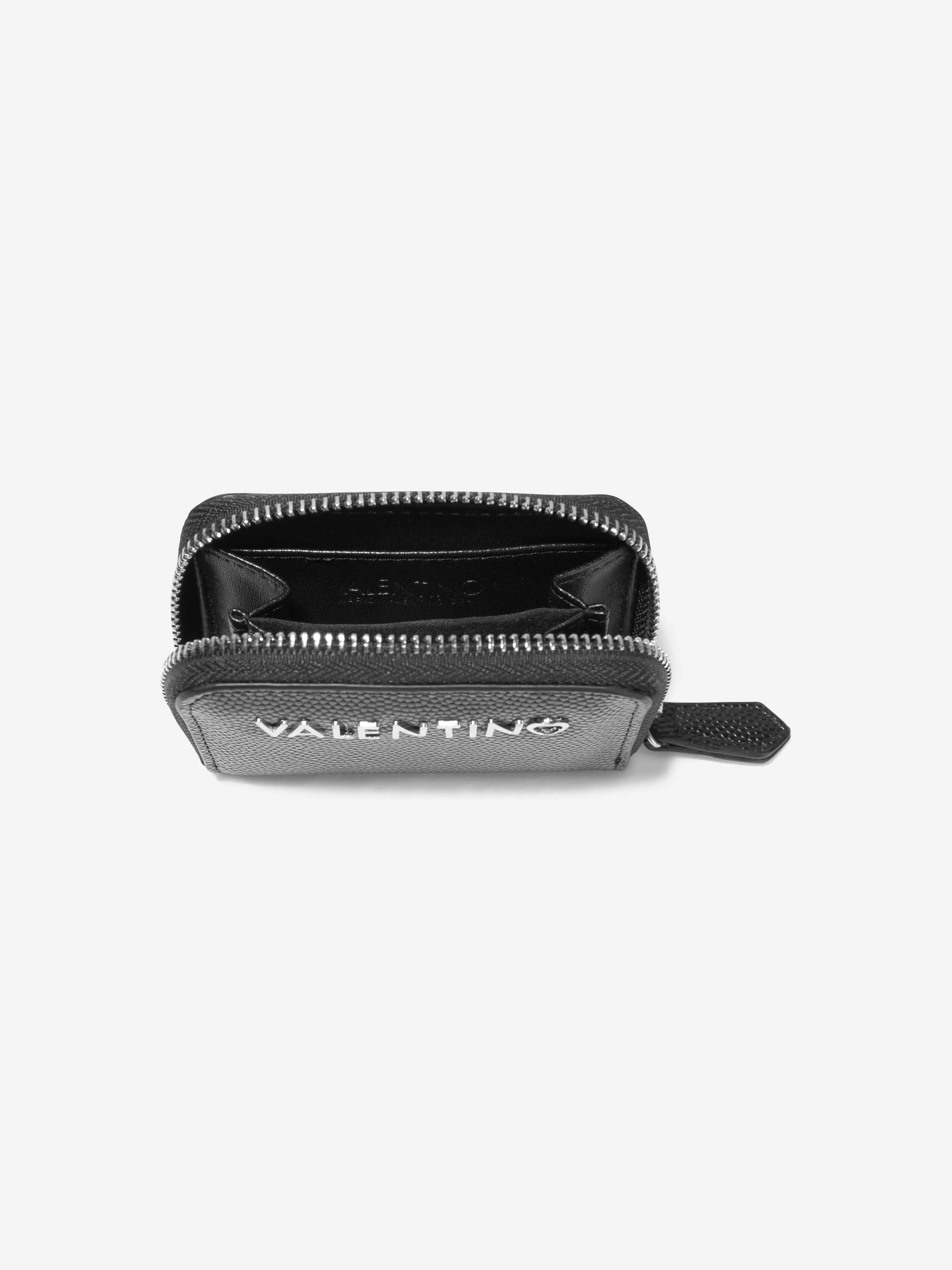 Valentino Girls Divina Coin Purse in Black (W: 1.8cm)