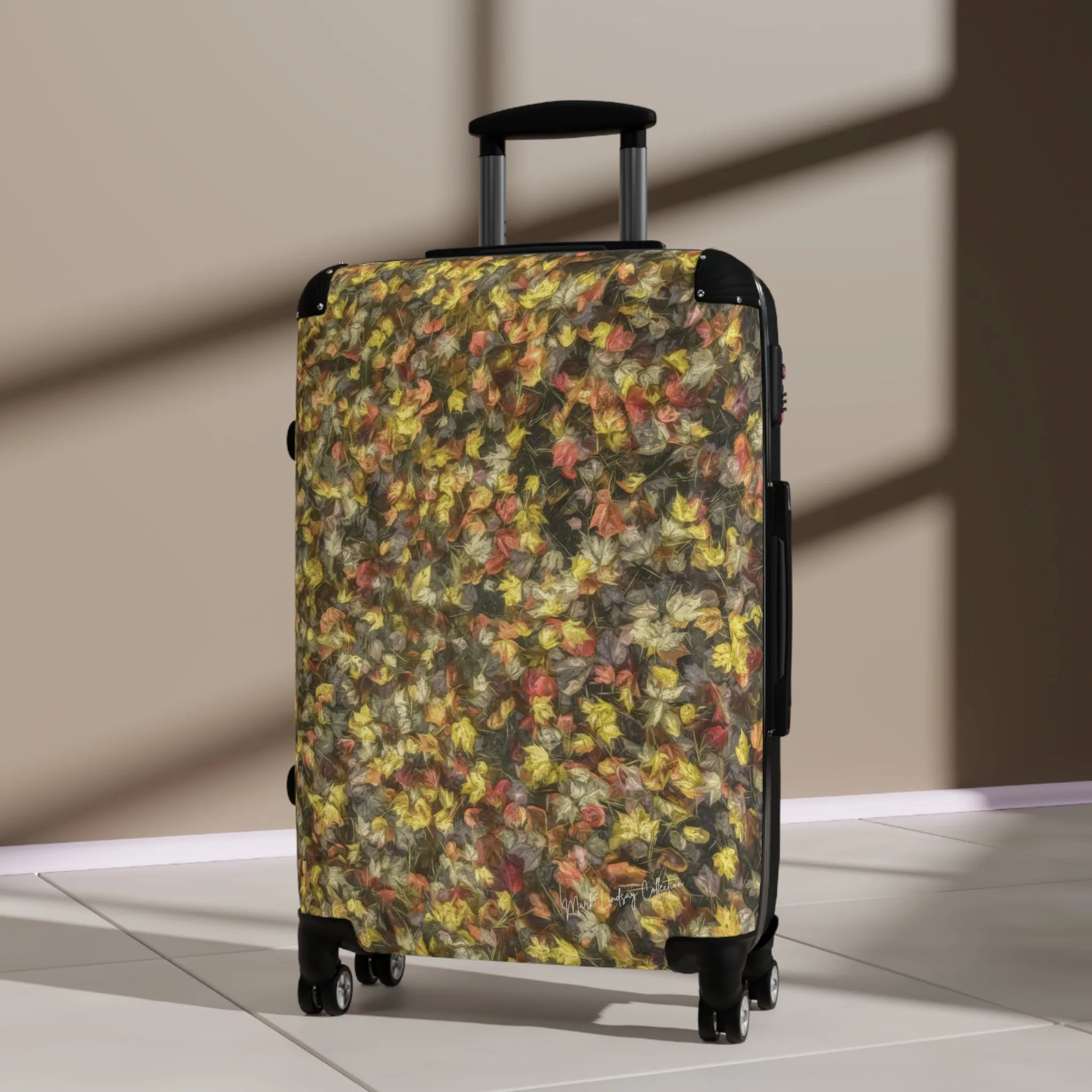 Van Gogh's Leaves of Fall Custom Art Luggage