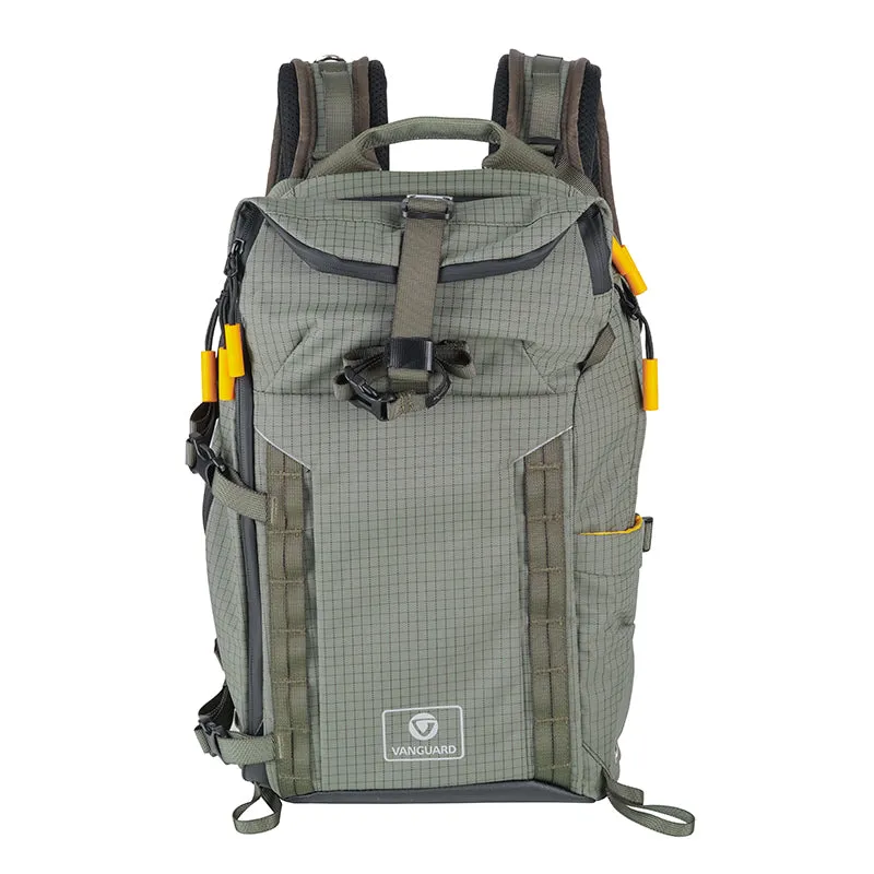 VEO Active 42M Khaki-Green Camera Backpack w/ USB Charger Connector