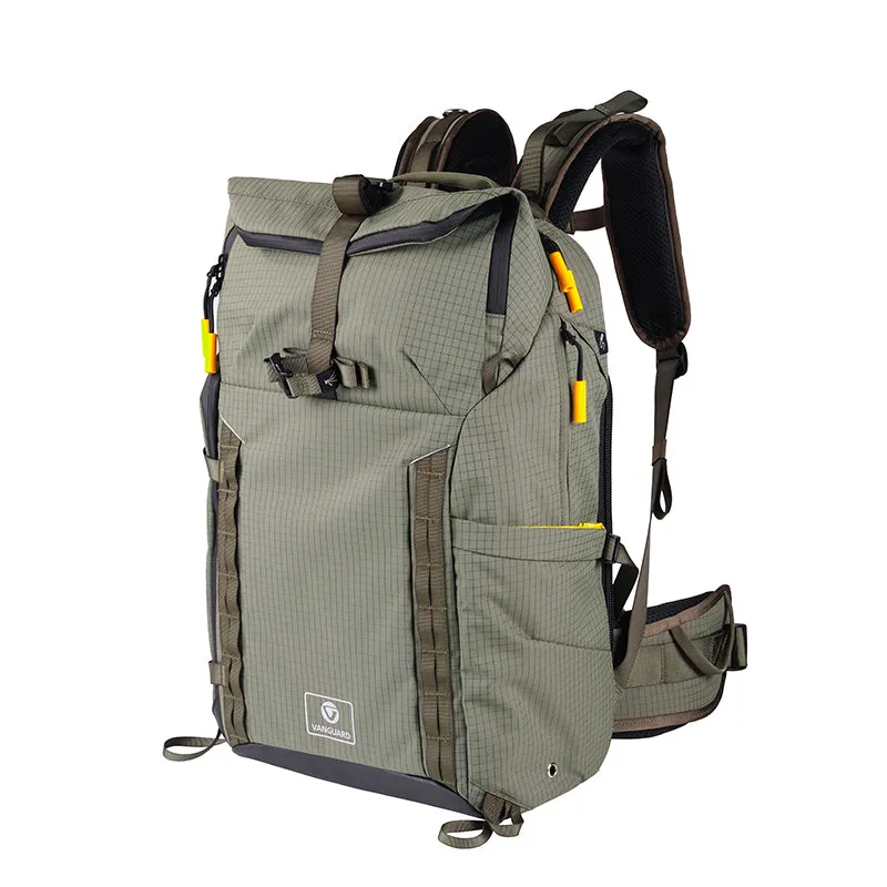 VEO Active 49 Khaki-Green Camera Backpack w/ USB Charger Connection