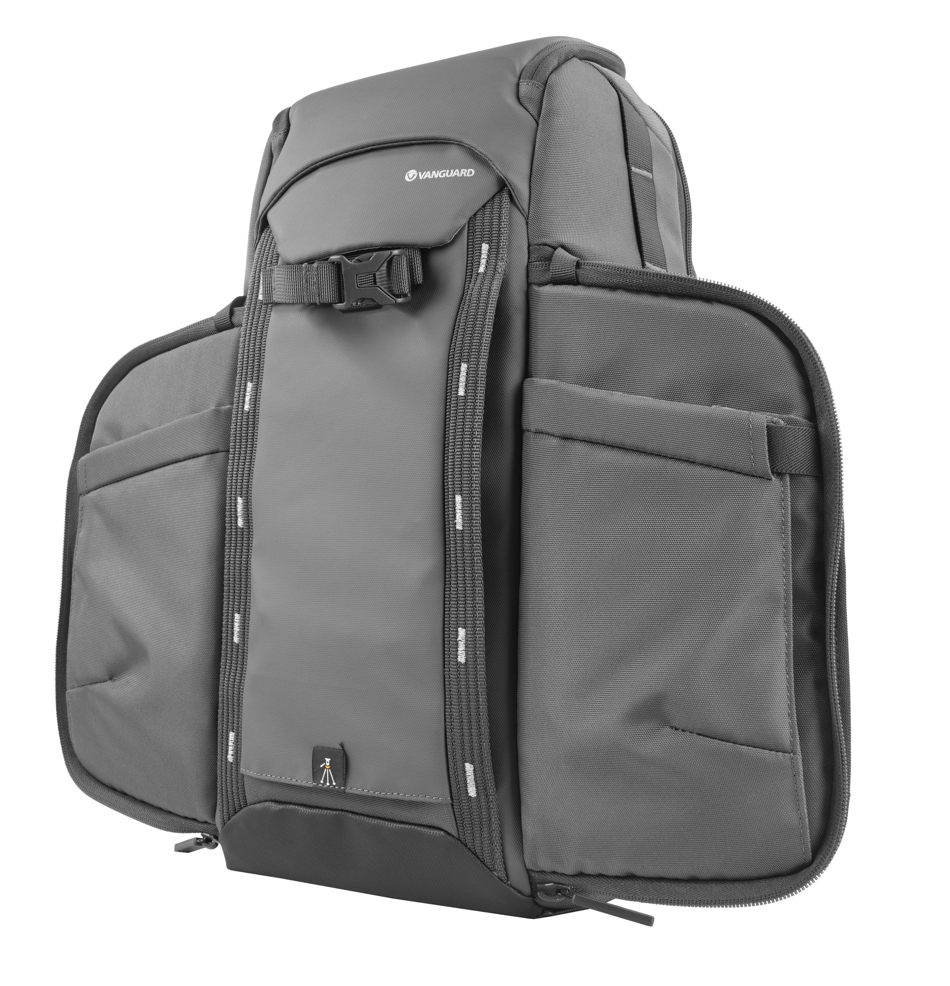 VEO Adaptor S46 Gray Camera Backpack w/ USB Port - Side Access