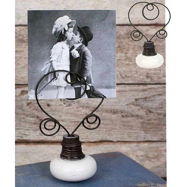 Vintage Doorknob Photo Holder