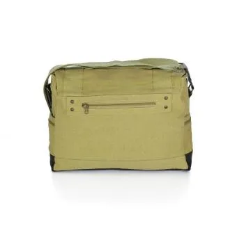 Vintage Style Canvas B-15 Pilot Messenger Bag