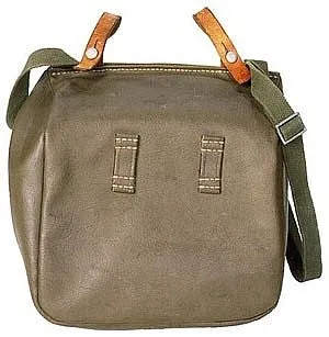 Vintage Swiss Bread Bag Satchel