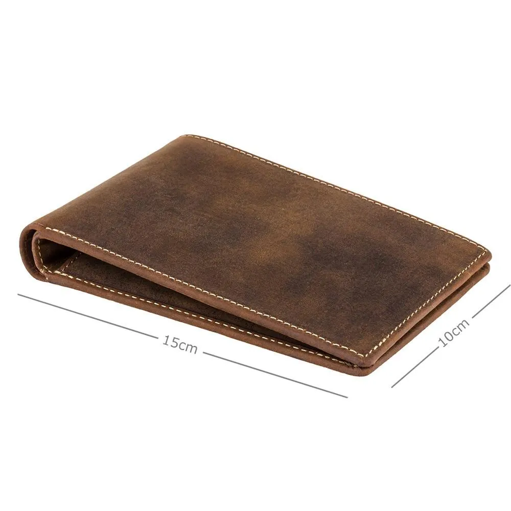 Visconti Jet Oil Bifold Wallet - Tan - 726Tan