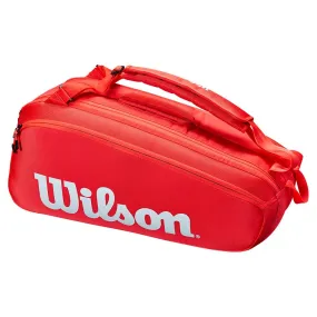 Wilson Super Tour 6 Pack Red