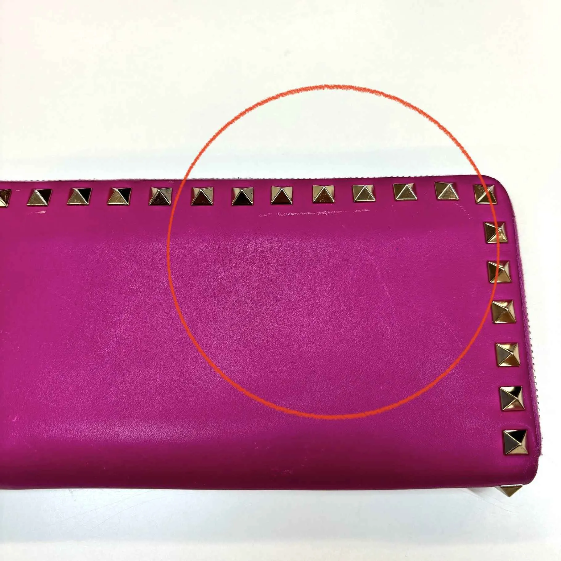 Women's Rockstud Purse Purple