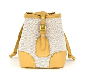 Yellow Mini Bucket Bag