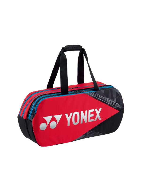 Yonex (Scarlet) 6pk Pro Tournament Badminton Tennis Racket Bag (BA92231)