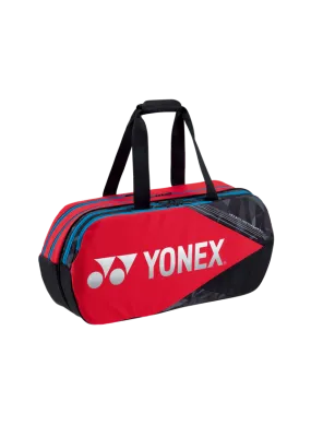 Yonex (Scarlet) 6pk Pro Tournament Badminton Tennis Racket Bag (BA92231)