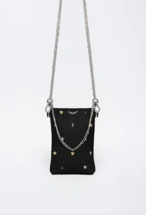 Zadig & Voltaire Rock To Go Lucky Charm Handbag